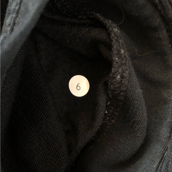 Lululemon Fireside Zip Up Cable Knit Hoodie in Black Size 6 - Picture 10 of 12